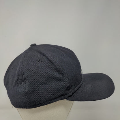 Jordan Jumpman Fitted Hat Black 7 1/4 Embroidered Vent Holes 6 Panel