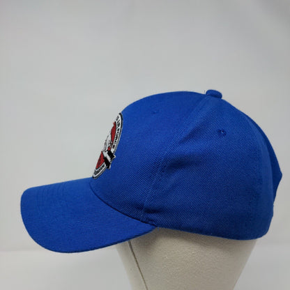 United States Air Force 417th Strapback Hat Blue OSFA Soli Adjustable