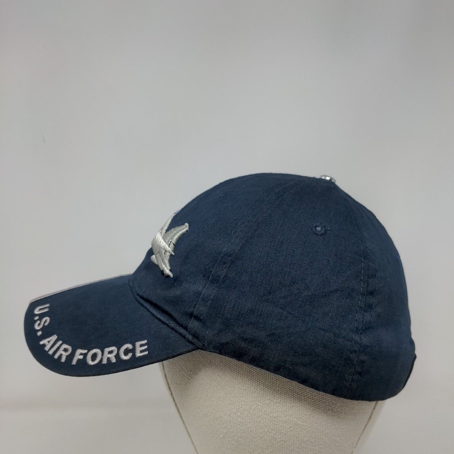 U.S. Air Force T-38 Talon Strapback Hat Blue OSFM Embroidered Eagle Crest