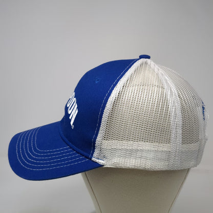 Harpoon Trucker Hat Blue White One Size Mesh Snapback Love Beer Love Life