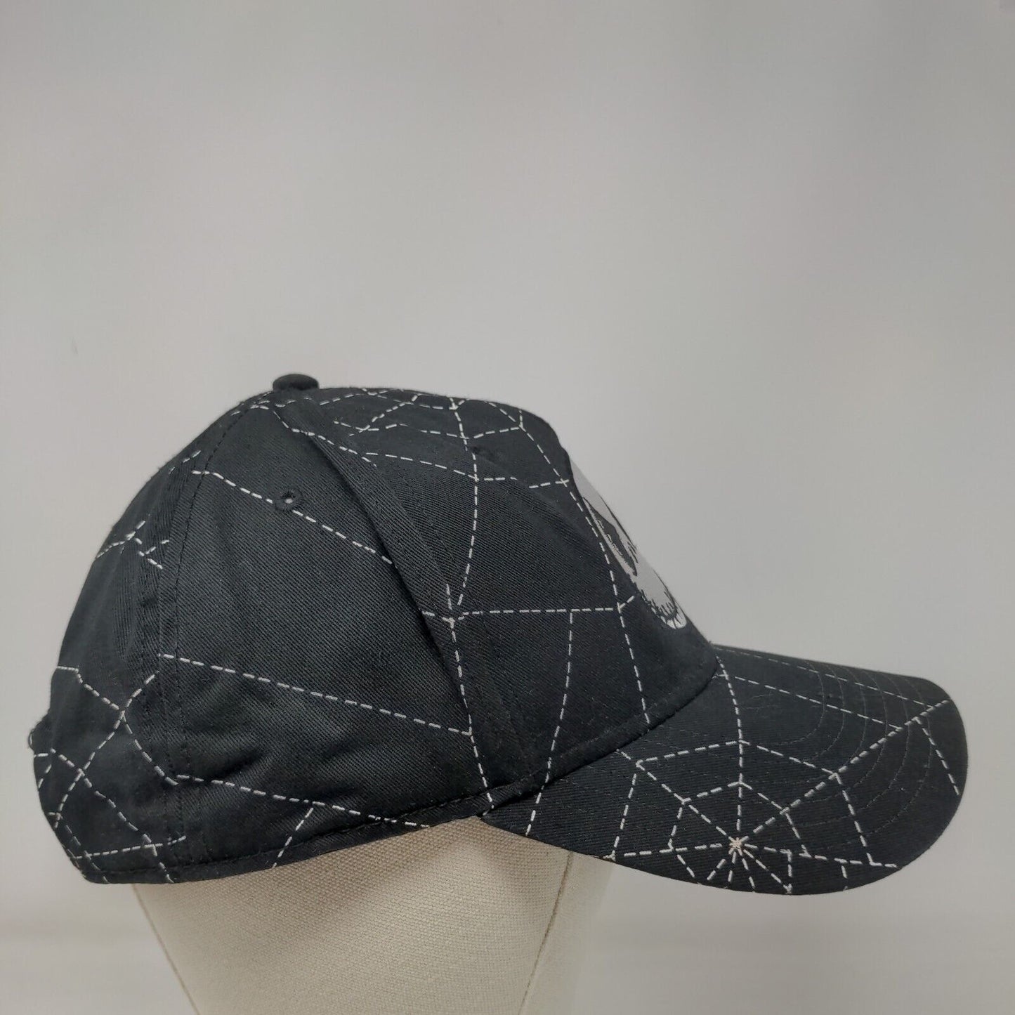 The Nightmare Before Christmas Jack Skellington Snapback Hat Black OSFM