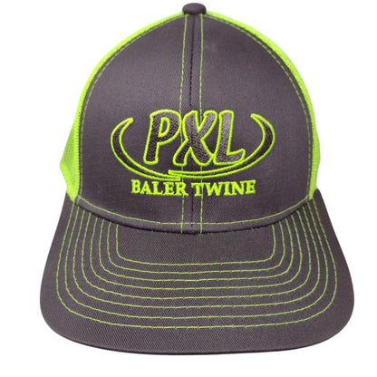 PXL Baler Twine Strapback Hat Multicolor OSFM Adjustable Mesh Back Outdoor Cap
