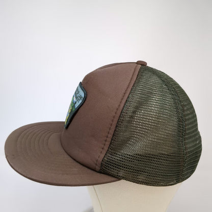 Sportcap Bureau of Land Management Trucker Hat Brown One Size Mesh Snapback