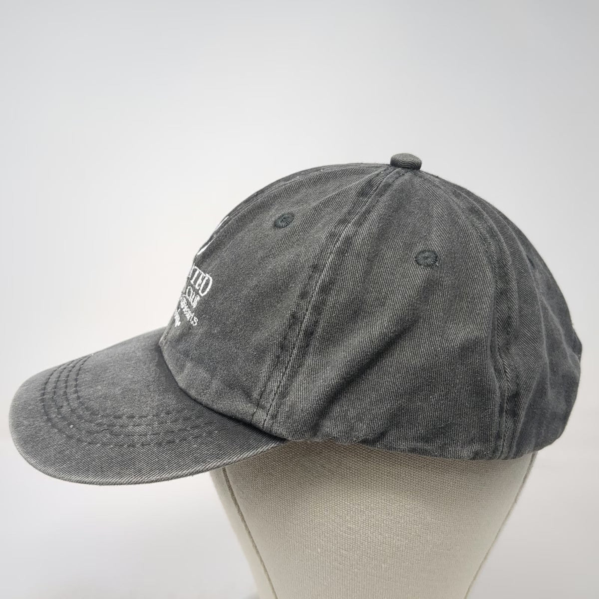 Caribbean Side Unlimited Vacation Club Cancun Gray One Size Baseball Cap Hat