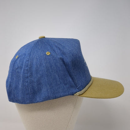 BMC West Emmet ID Snapback Hat Multicolor One Size Adjustable Vented Holes Rope