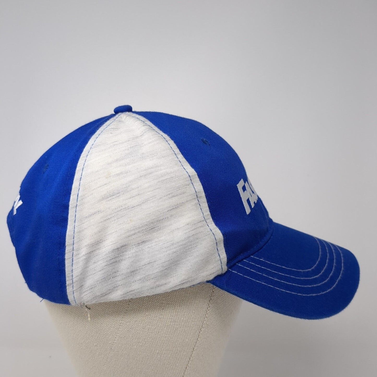 Fastenal Snapback Hat Blue One Size Adjustable Embroidered 6 Panel