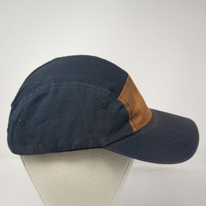 Rab 5 Panel Blue One Size Hat Organic Cotton Slideback Contrast Front Panel
