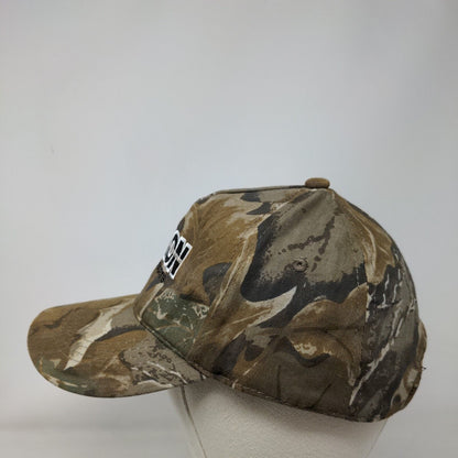 Union Auto Parts Strapback Hat Camouflage OSFM Embroidered 6 Panel Outdoor Cap