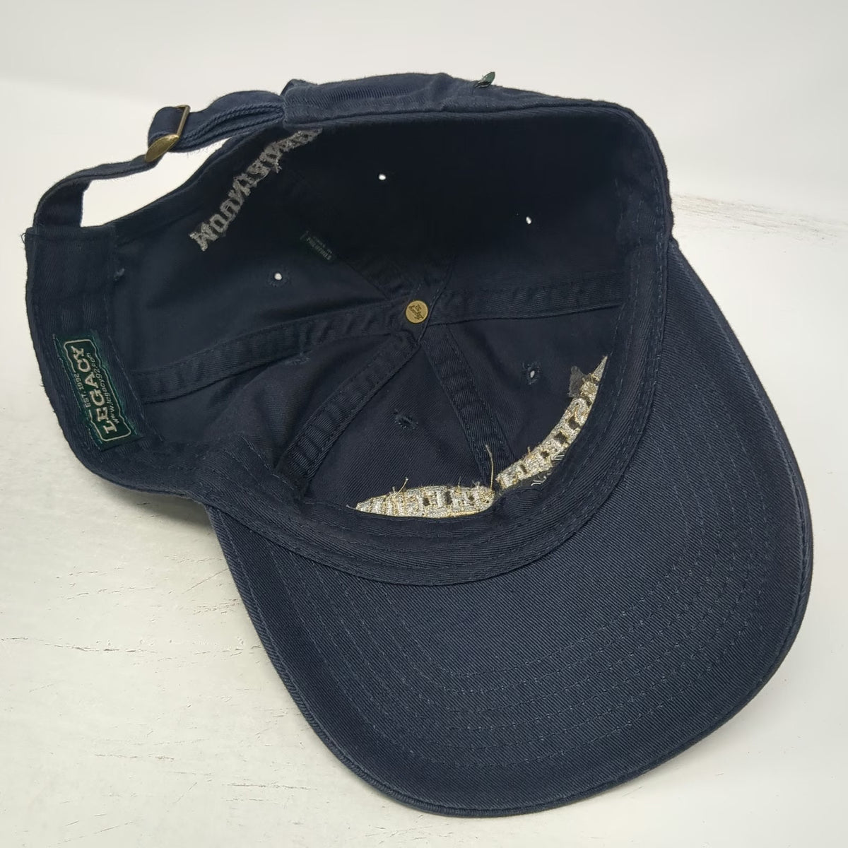 Legacy Eastern Oregon University NCAA Cap Blue Gold White One Size Slideback Hat