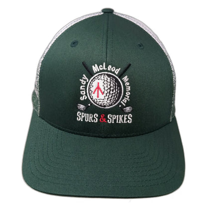Richardson Trucker Hat Green One Size Spurs Spikes D&B Supply Idaho Integra