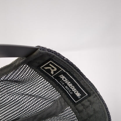 Gravity Oilfield Services Snapback Trucker Hat Gray M/L Mesh Back Richardson