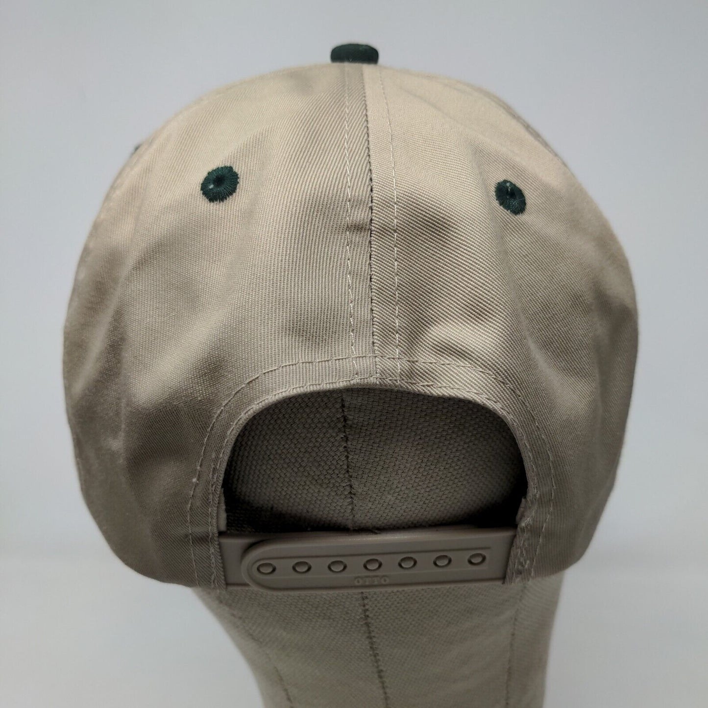 Otto Men's Snapback Hat Tan Green OSFM Embroidered United States Army Logo