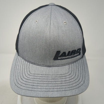 Richardson Trucker Hat Gray One Size Laird Manufacturing Mesh Back Snapback