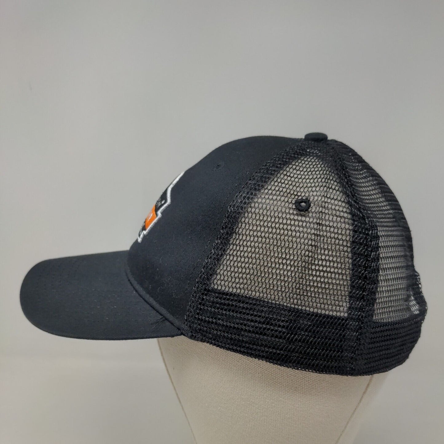 Tenacious Ergodyne Work Gear Men's Snapback Mesh Back Hat Black Embroidered Logo