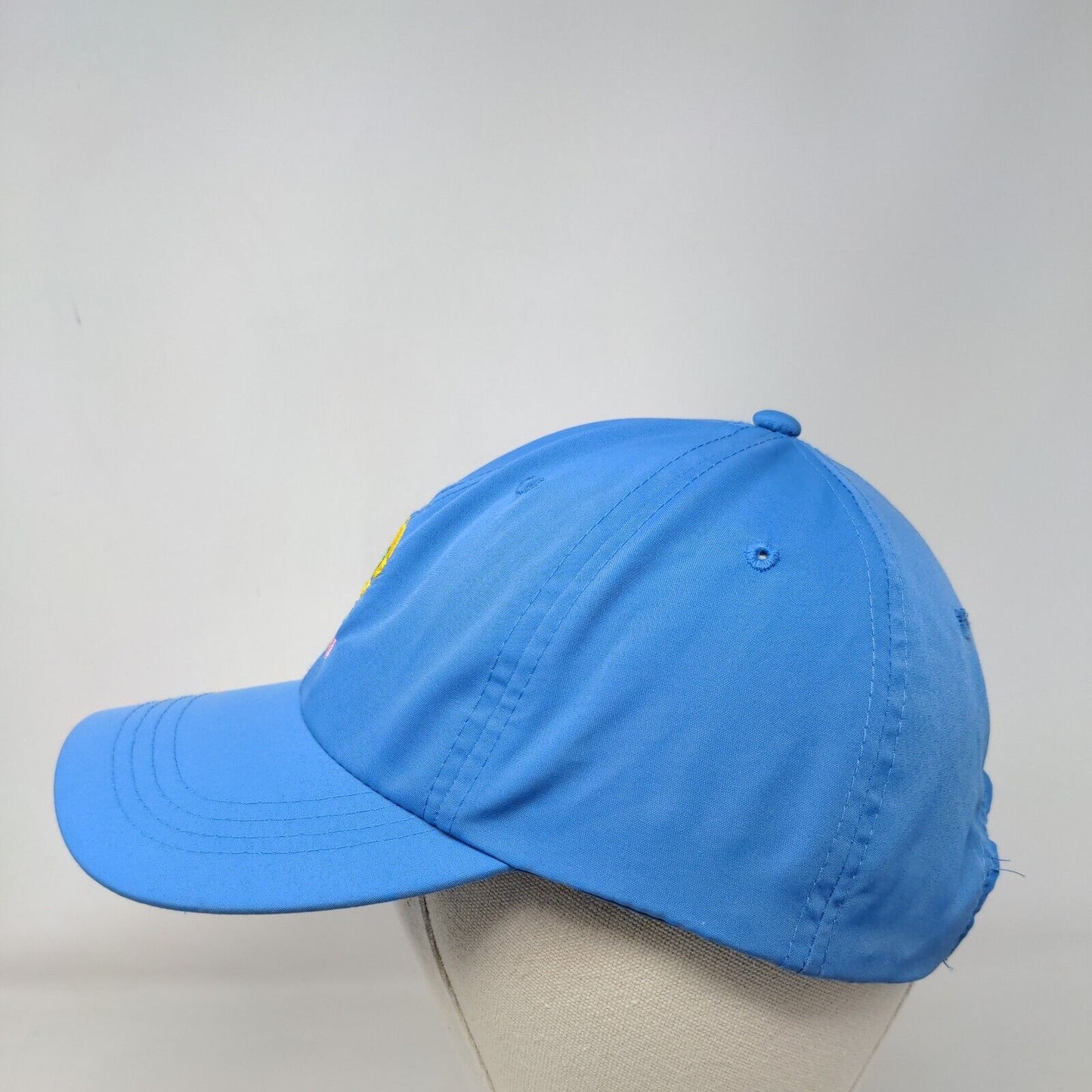 Hawaii Slideback Hat Blue One Size Embroidered Adjustable Culture Fly