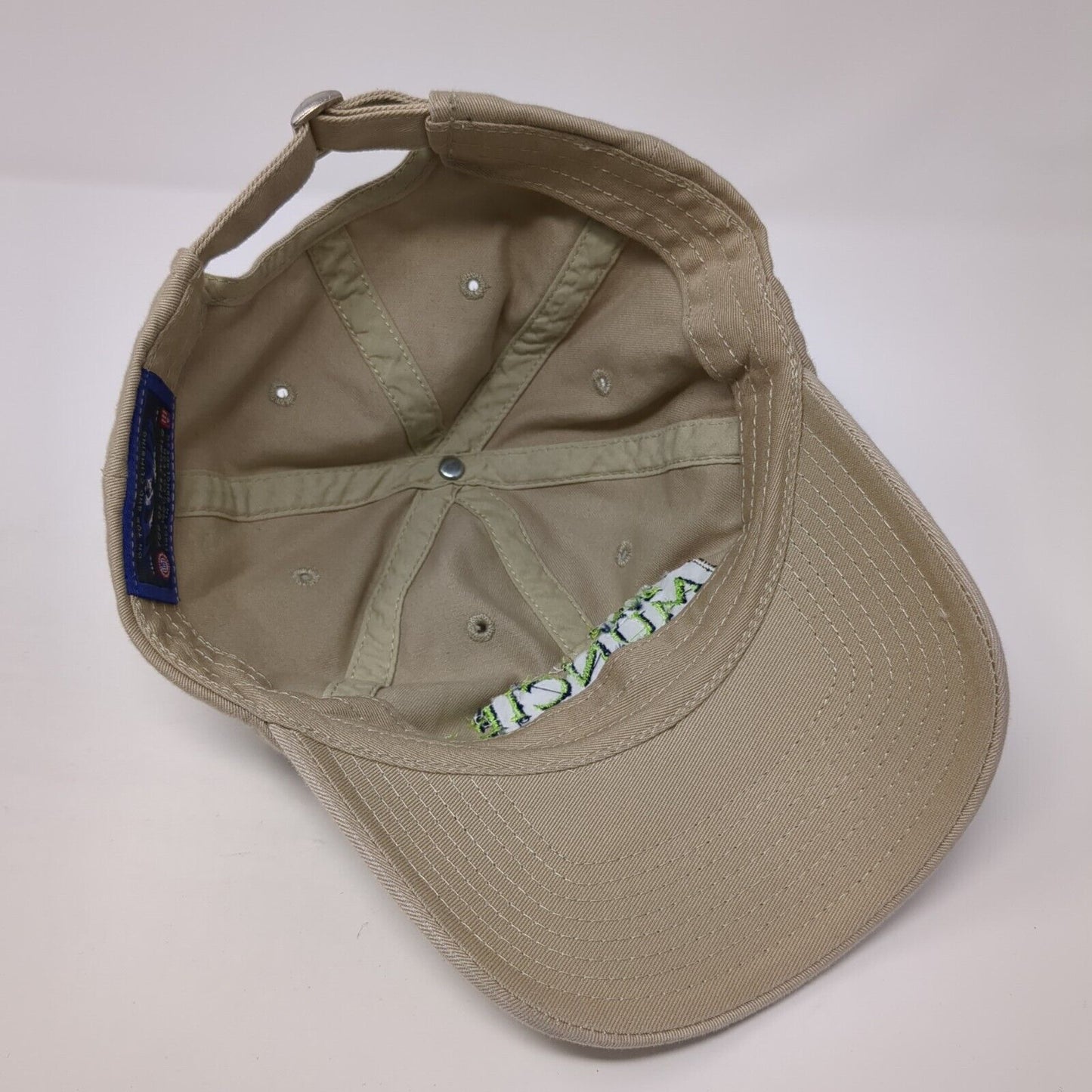 2007 Muncie Classic Slideback Hat Tan One Size Adjustable Top Of The World