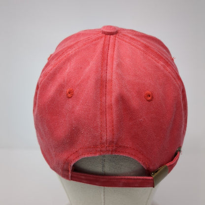 Est. 1971 Slideback Hat Red One Size Adjustable Embroidered Trendy