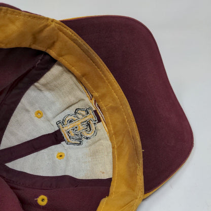 FSU Florida State University Strapback Hat Red Embroidered Logo Adjustable NCAA