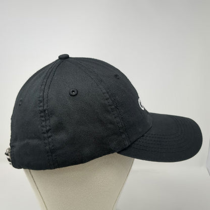 Ame & Lulu Geiger Baseball Cap Black One Size Chevron Underbrim Strapback Hat