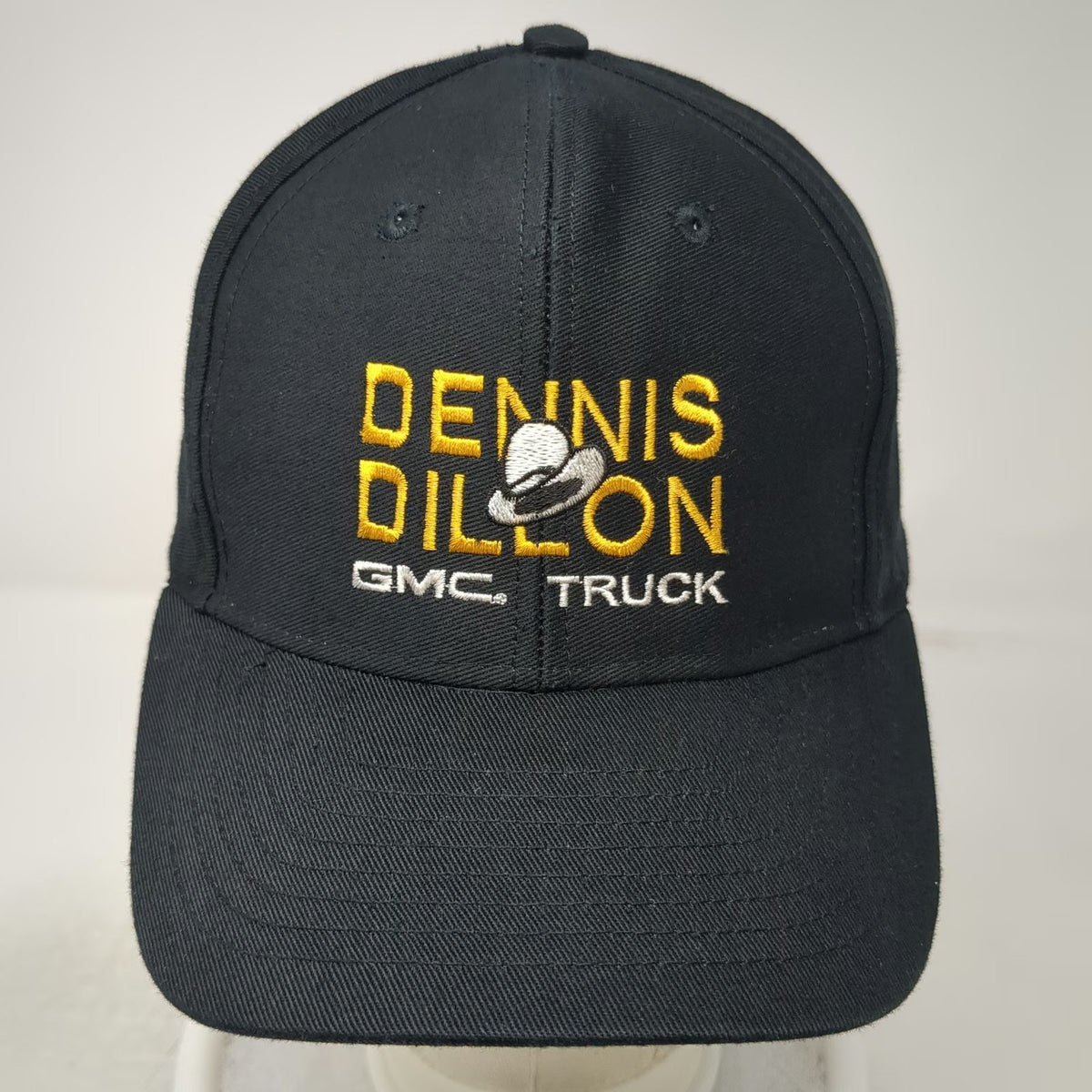Mohr's Snapback Hat Black One Size Dennis Dillon GMC Truck Dealership Logo Cap
