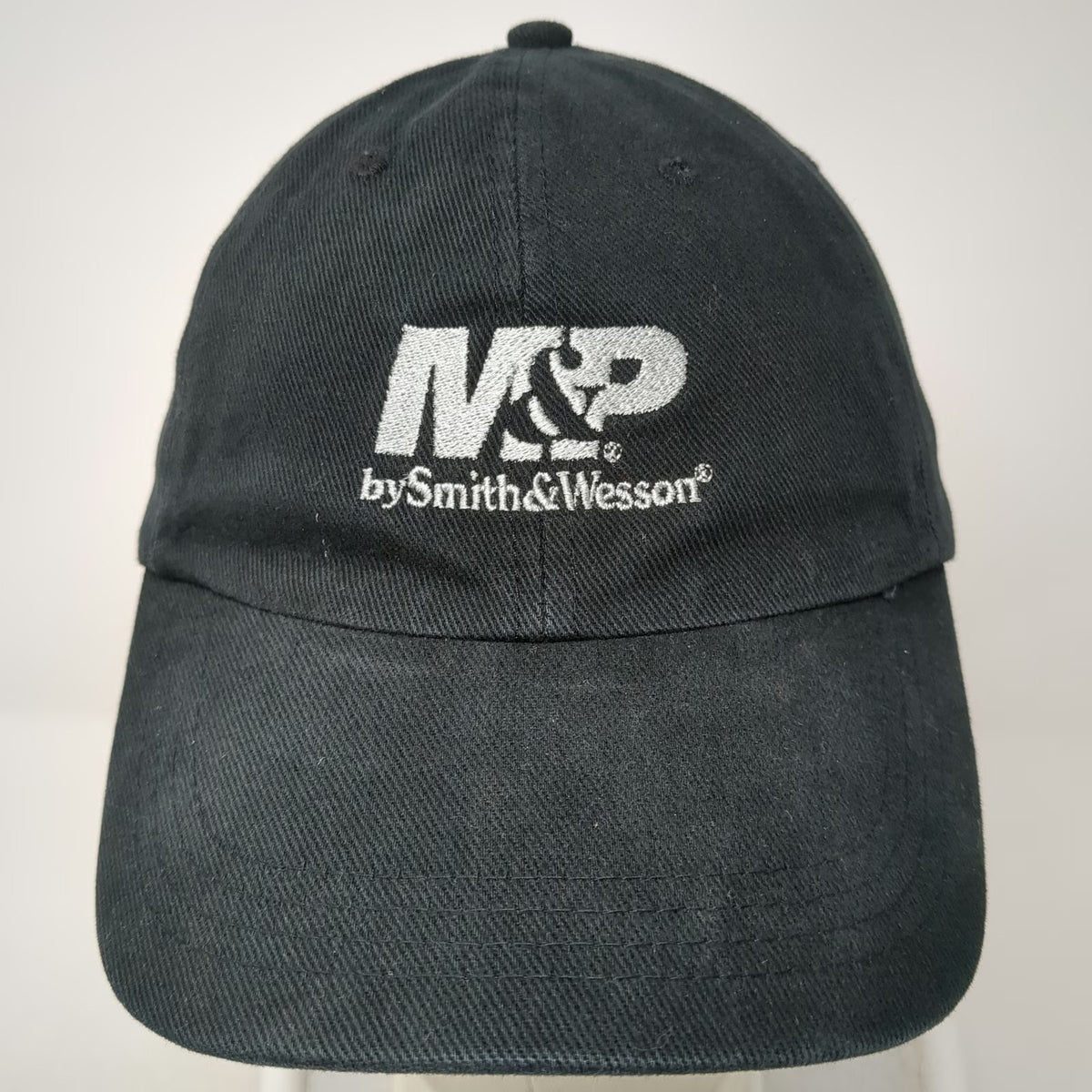 Quake City Caps Smith & Wesson M&P Baseball Cap Black One Size Slideback Hat