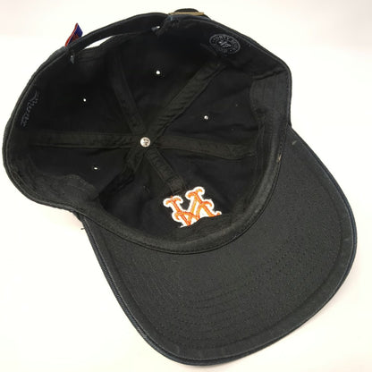 New York Mets MLB '47 Baseball Cap Black One Size Embroidered Adjustable Hat