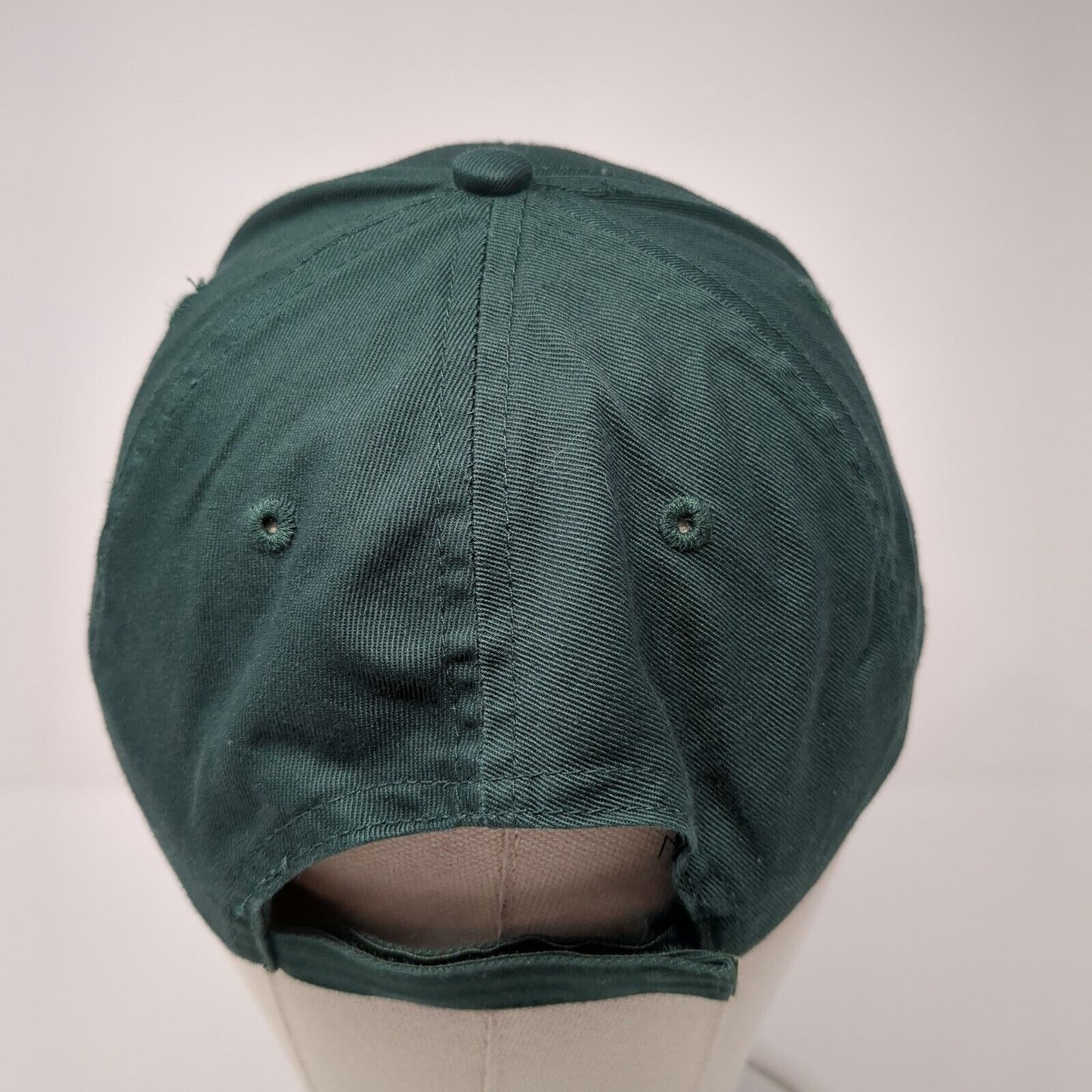 Buck's Saloon & Steakhouse Melba Idaho Strapback Hat Green OS Adjustable Cotton