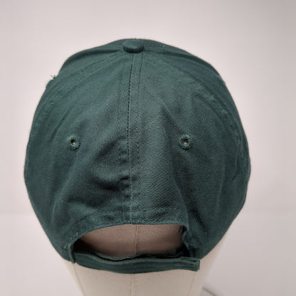 Buck's Saloon & Steakhouse Melba Idaho Strapback Hat Green OS Adjustable Cotton