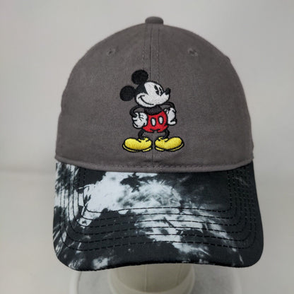 Mickey Mouse Slideback Hat Multicolor One Size Tie Dye Embroidered Disney