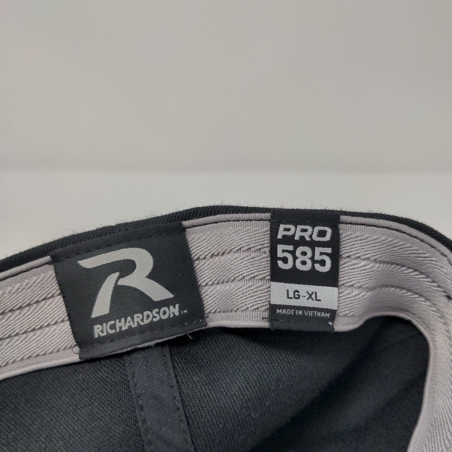 Advance Cable Technology Fitted Hat Black L/XL Embroidered Pro 585 Richardson