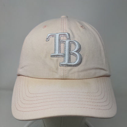 Fan Favorite Women's Slideback Hat Pink OSFA Tampa Bay Rays Embroidered Logo