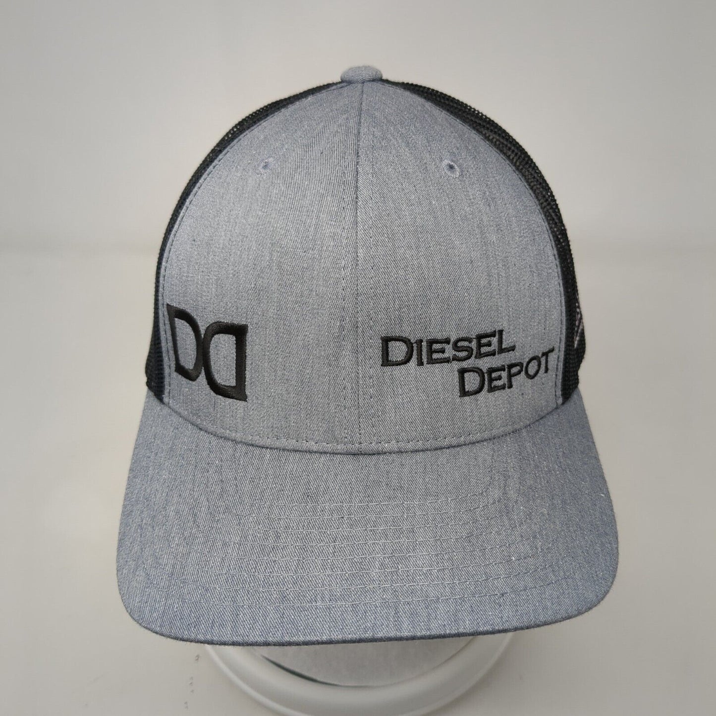 Diesel Depot Unbranded Trucker Hat Gray One Size Adjustable The Classics Yupoong