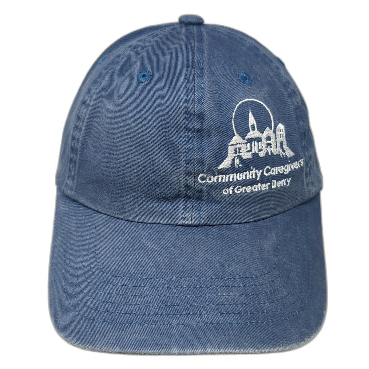 Port Authority Baseball Cap Blue One Size Community Caregivers Greater Derry Hat