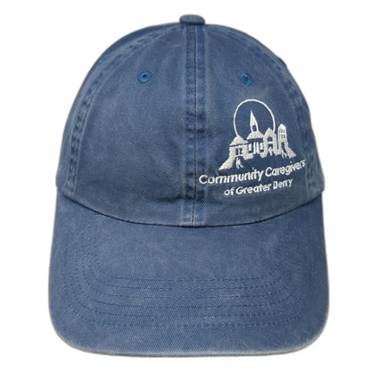 Port Authority Baseball Cap Blue One Size Community Caregivers Greater Derry Hat
