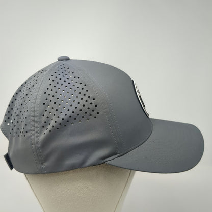 Branded Bills Baseball Cap Gray One Size Staccato 2011 Rubber Logo Slideback Hat