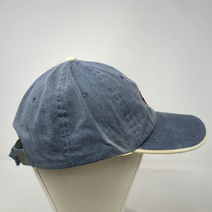 Blue Yellowstone National Park Bison Patch Baseball Cap One Size Strapback Hat