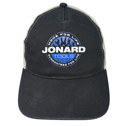 Jonard Tools Made For Life Snapback Trucker Hat Black OS Adjustable Mesh Back