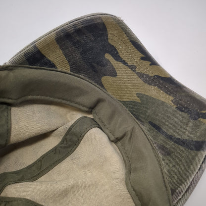 David And Young Baseball Cap Multicolor OS Adjustable Distressed Camouflage