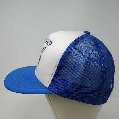 LEC Trucker Hat Blue White Vintage Expo 86 Vancouver British Columbia Canada