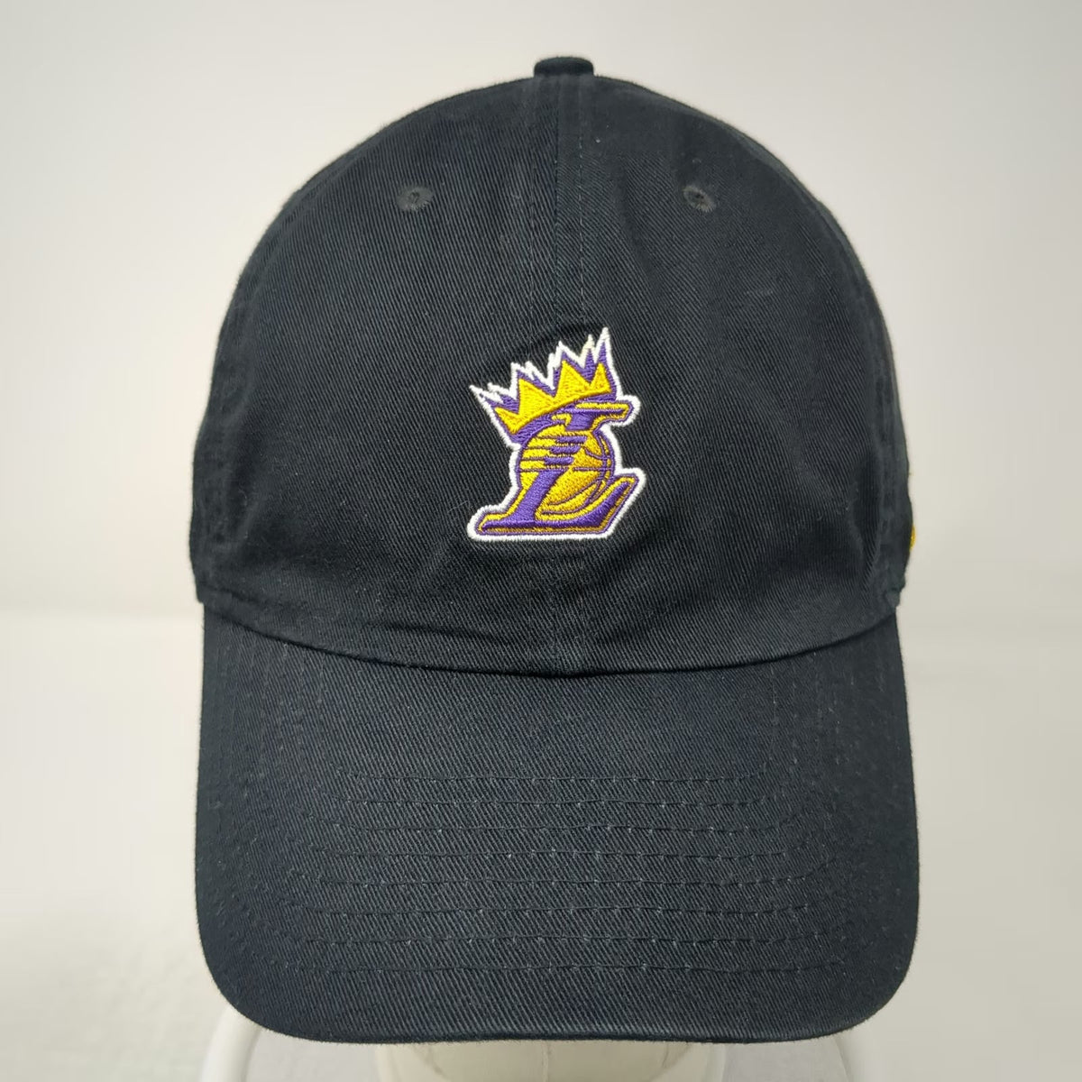 Nike Los Angeles Lakers NBA Black Purple Yellow One Size Heritage86 Logo Cap Hat