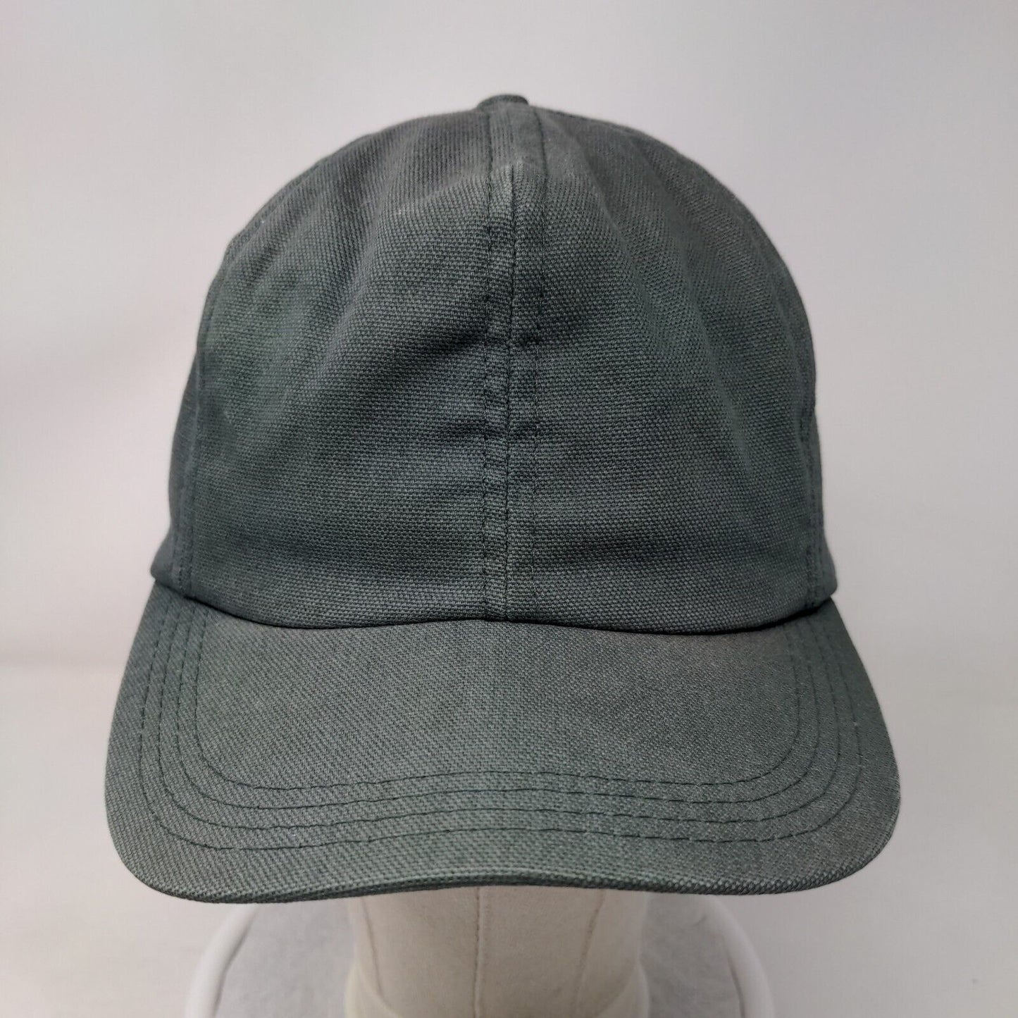 Unbranded Fitted Hat Green Large Neck Flap Solid Blank Outdoor