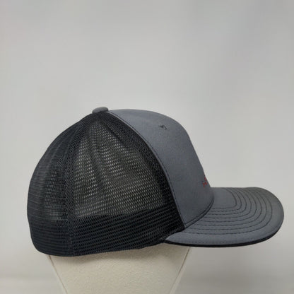 Hometech Fitted Mesh Back Trucker Hat Gray Small/Medium Richardson