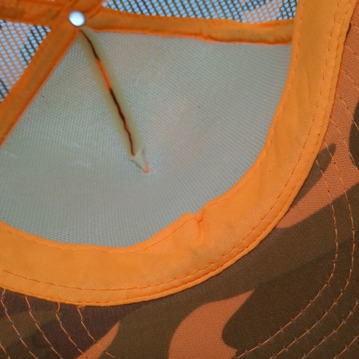 Tom Yankton Live Snapback Mesh Back Rope Trucker Hat Camo One Size Cobra