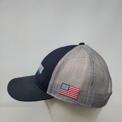 Marten Snapback Trucker Hat Multicolor One Size Patriotic Mesh Back Gator Garb