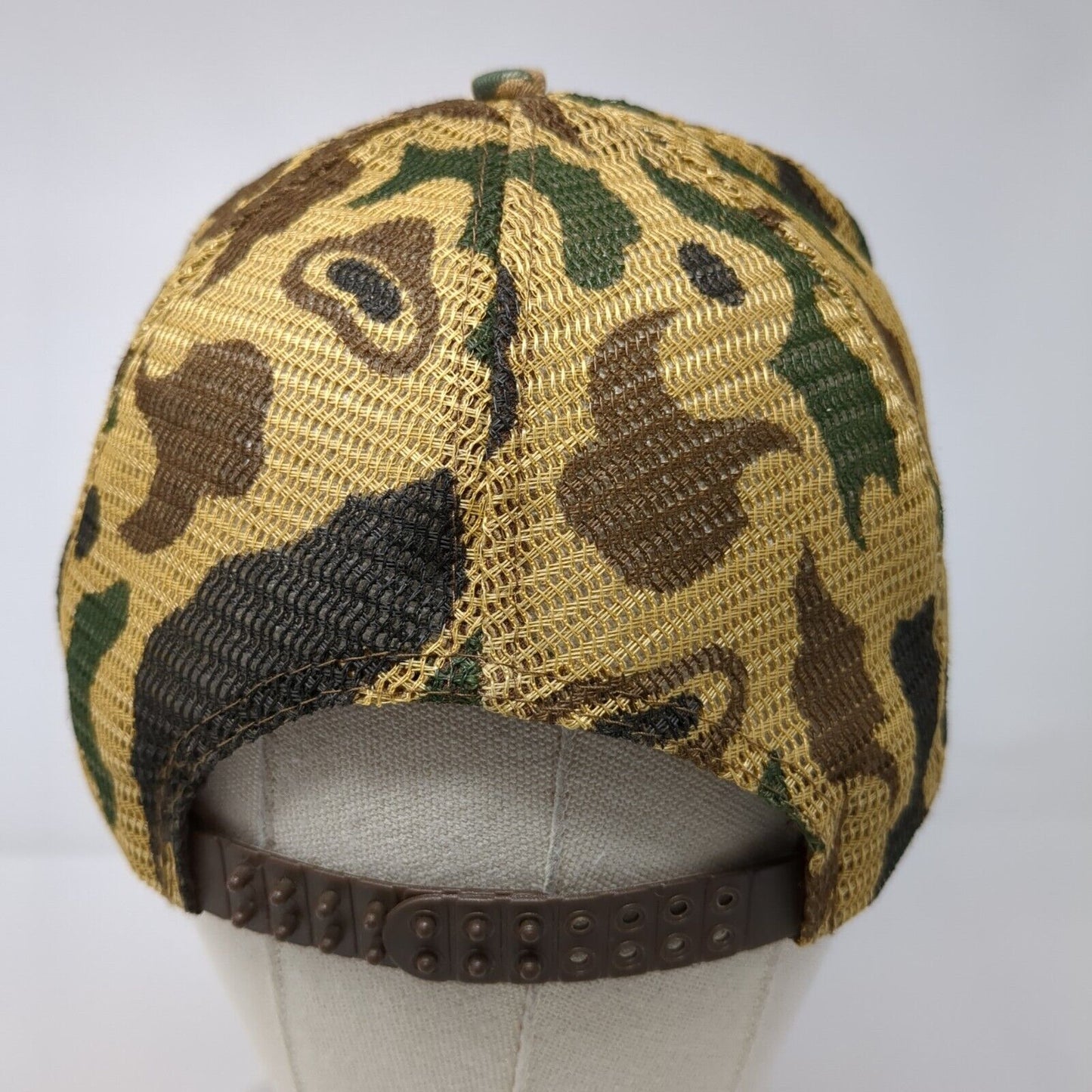 The 'Nam Snapback Mesh Back Trucker Hat Camo M/L Adjustable Kenda