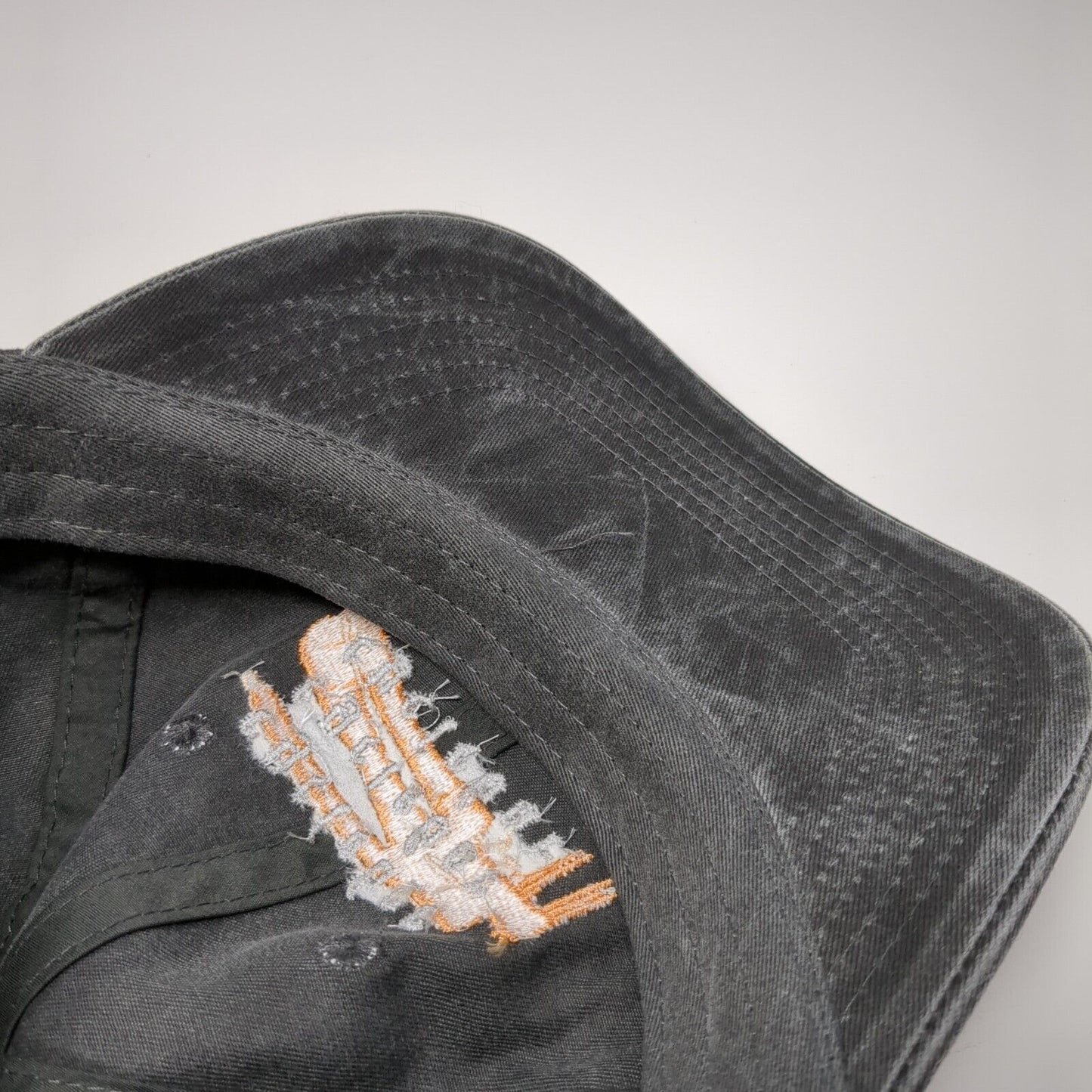 Cyclebar Slideback Hat Gray One Size Adjustable Embroidered Port Authority