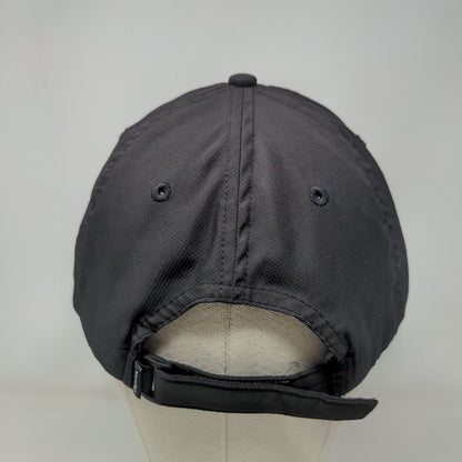 Imperial Strapback Hat Black OSFA Adjustable Embroidered Imperial