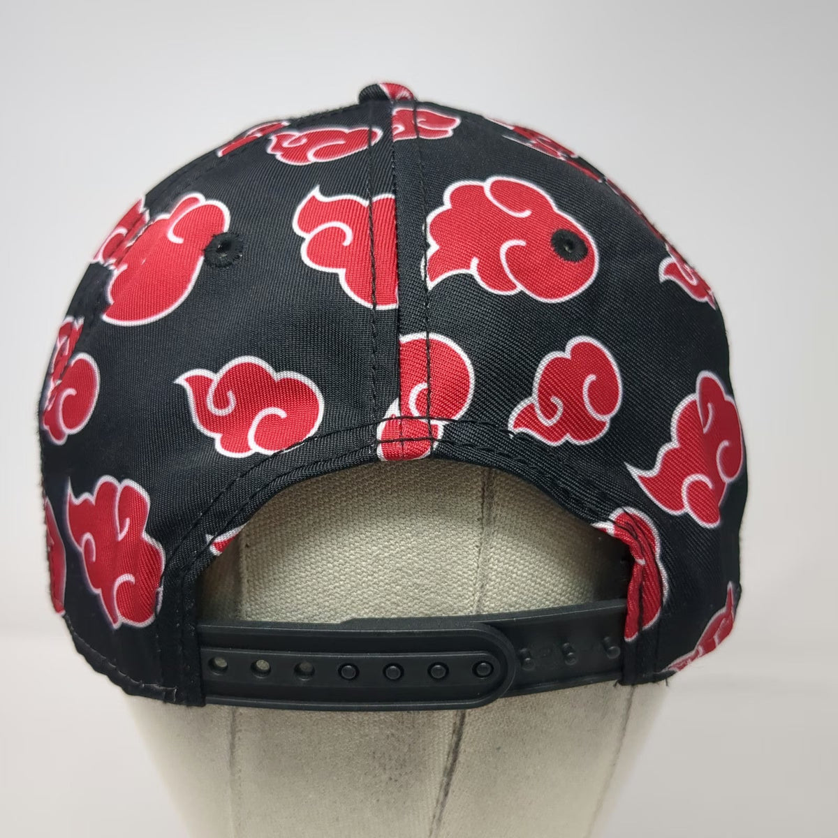Bioworld Naruto Shippuden Akatsuki Red Cloud All Over Print Snapback Hat OSFM