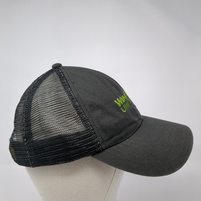 Winfield United Strapback Mesh Back Trucker Hat Gray One Size K-Products
