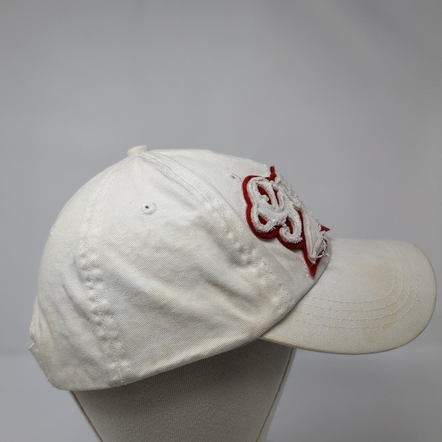 Greece Strapback Hat White One Size Adjustable Embroidered 6 Panel Karfil